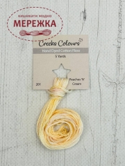 Фото Stoney Creek Creeks Colours Overdyed Floss Peaches Cream CC201