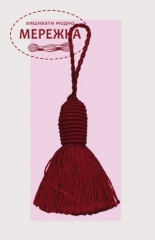 Фото Le Bonheur des Dames Китичка декоративна Claret bobble PB72