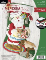 Фото Bucilla Фетровий набір Gingerbread Santa 89312E