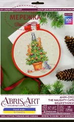 Фото Набір для вишивання хрестиком AbrisArt Бешкетники AHM-090