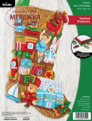 Фото Bucilla Фетровий набір Toyland Treasures 89790E