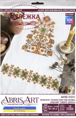 Фото Набір для вишивання хрестиком AbrisArt Рушник "Оберіг дому" АНЕ-004