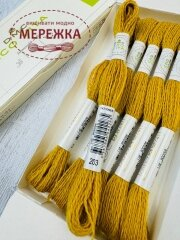 Фото DMC вовняна нитка Eco Vita 203