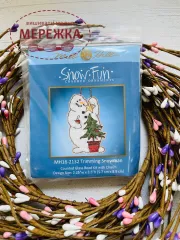 Фото Mill Hill Сніговик прикрашає ялинку МН16-2132