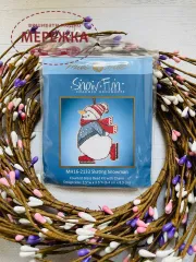 Фото Mill Hill Сніговик на ковзанах МН16-2133