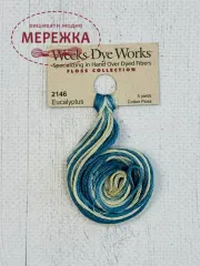 Фото Муліне ручного фарбування Weeks Dye Works Eucalyptus 2146