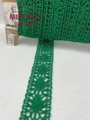 Фото Мереживо зелене, 100 % бавовна (221) 3677/29W71