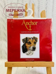 Фото Набір для вишивання хрестиком Anchor Джек Рассел РСЕ224