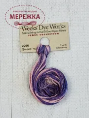 Фото Муліне ручного фарбування Weeks Dye Works Sweet Pea 2296
