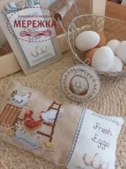 Фото Cerenita di Campagna Схема Fresh Eggs -Uova Fresche CV206