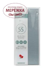 Фото COSMO Aida блакитно-сіра 14 ct. 35*43 см. 23900-89