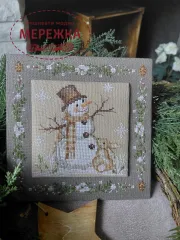 Фото Serenita di Campagna Схема Il bosco d'inverno - snowman CV278
