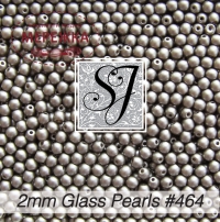 Фото SJ Designs Glass Pearls, 2 mm Taupe #464