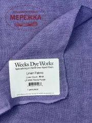 Фото Рівномірне полотно Weeks Dye Works ручного фарбування 30 ct LF-2333 Peoria Purple