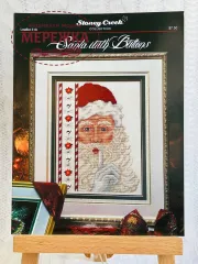 Фото  Схема Stoney Creek Santa with Buttons LFT319