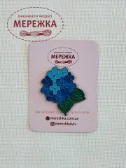 Фірмовий магнітний тримач для голок "Квітуча гортензія" фото