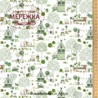 Фото Декоративна тканина Acufactum Stoff Fruhlingsgarten 3523-787