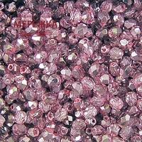 Фото SJ Designs Round Crystal, 3 mm Pink Flash