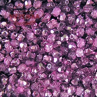 Фото SJ Designs Round Crystal, 3 mm Rose Flash