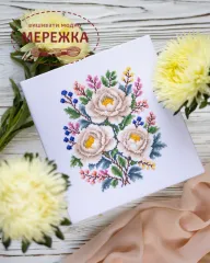 Фото Набір для вишивання хрестиком Комод Подих троянд (рівномірка) АО-079N