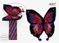 Фото Набір для вишивання хрестиком Фрузелок Метелик 4007