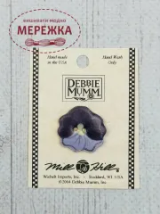 Фото Mill Hill Button Purple Pansy 43183