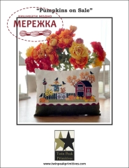 Фото Twin Peak Primitives Схема Pumpkins on Sale