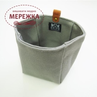 Фото Полотняна сумка для рукоділля Cohana Grey 45-034