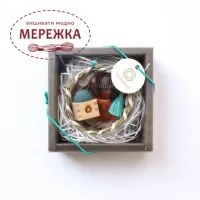 Cohana Подарунковий набір: міні-ножиці Seki та подушечка для шпильок Mini Masu Green фото