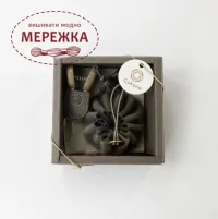 Фото Cohana Набір міні-ножиць Seki та міні-чохла зі шнурками Grey