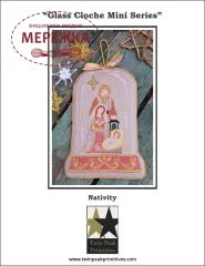 Фото Twin Peak Primitives Схема Glass Cloche Mini Series - Nativity