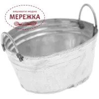 Фото Rico мініатюра Металева балія 500537