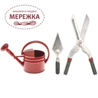 Фото Rico мініатюра Набір садових інструментів, 3 шт. 500539