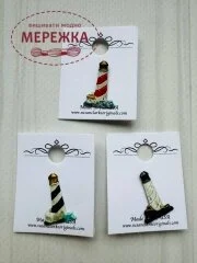 Фото Susan Clarke Originals Lighthouse Buttons BE-527 - Пришивний елемент