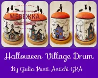 Фото Giulia Punti Antichi(GPA) Схема "Halloween Village Drum"