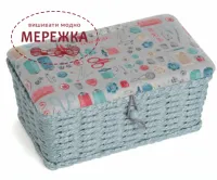 Фото Скринька для рукоділля Hobby Gift Wicker Stitch in Time HGSW.562