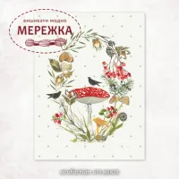 Фото Acufactum Етикетка Patch Pilzkranz  60*80 mm 35441