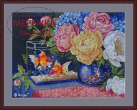 Фото Набір для вишивання хрестиком Merejka Тиха розмова К-282