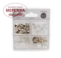 Фото Dress It Up набір декоративних бусин та аксесуарів Crystal
