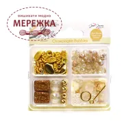 Фото Dress It Up набір декоративних бусин та аксесуарів Champagne Bubbles