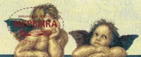 Фото Набір для вишивання хрестиком Чарівна Мить За мотивами Рафаеля "Сикстинська Мадонна (фрагмент) М-345
