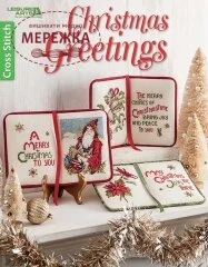 Фото LeisureArts Буклет Christmas Greetings LEA6748