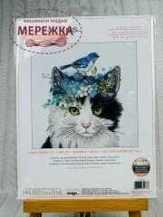 Фото Dimensions Floral Crown Cat 70-35433