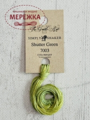 Фото Муліне ручного фарбування The Gentle Art Simply Shaker Shutter Green 7003