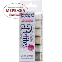 Фото Нитки Sulky Sulky Набір ниток, 100% бавовна, Naturals Sampler Collection 712-06