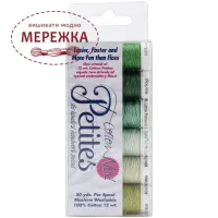 Фото Нитки Sulky Sulky Набір ниток, 100% бавовна, Greens Sampler Collection 712-08