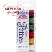 Фото Нитки Sulky Sulky Набір ниток, 100% бавовна, Christmas Sampler Collection 712-14