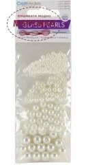 Фото CraftMedley набір перлинок, 135 шт., колір айворі, 723-0623