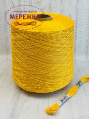 Фото DMC Broder Special #16 на метраж, колір 725, 40 метрів