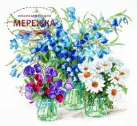 Фото Набір для вишивання хрестиком Чарівна Мить Аромат лугів М-516
